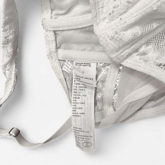 Gilly Hick lace cropped corset top #lingerie - Picture 3 of 3